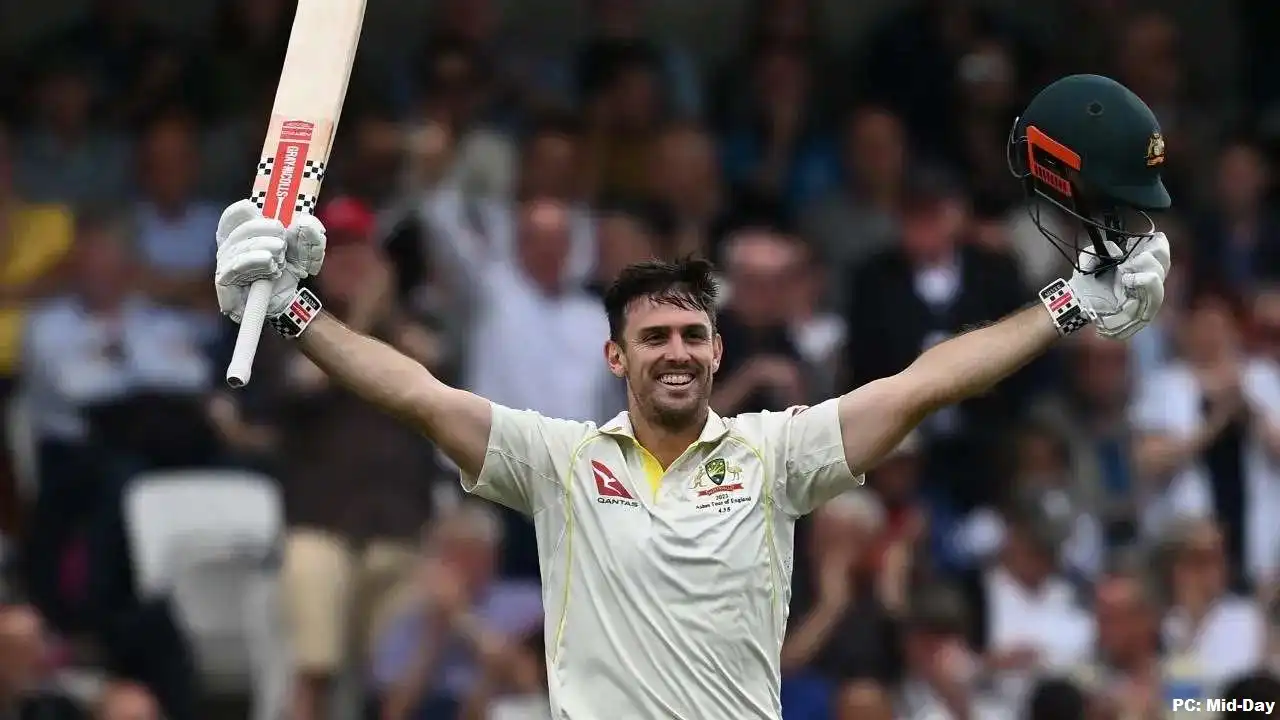Ashes day 1st, 3rd Test Mitchell Marsh