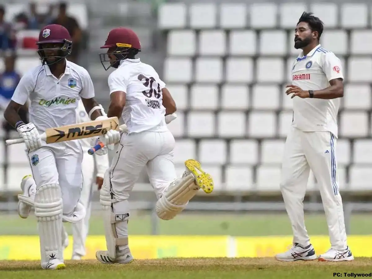 India 4th day 2nd test Siraj