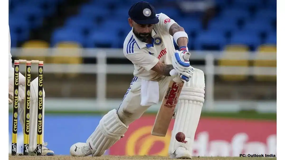 Virat Kohli 2nd Test day 1