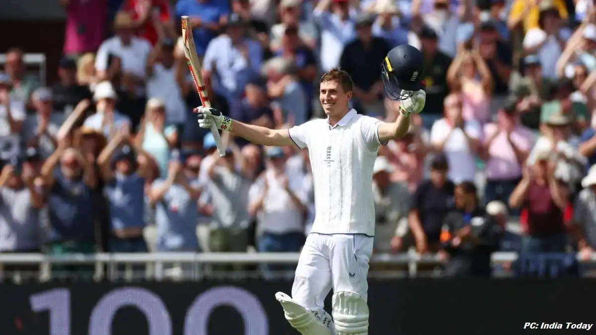 Zak Crawley Ashes 4th test day 2