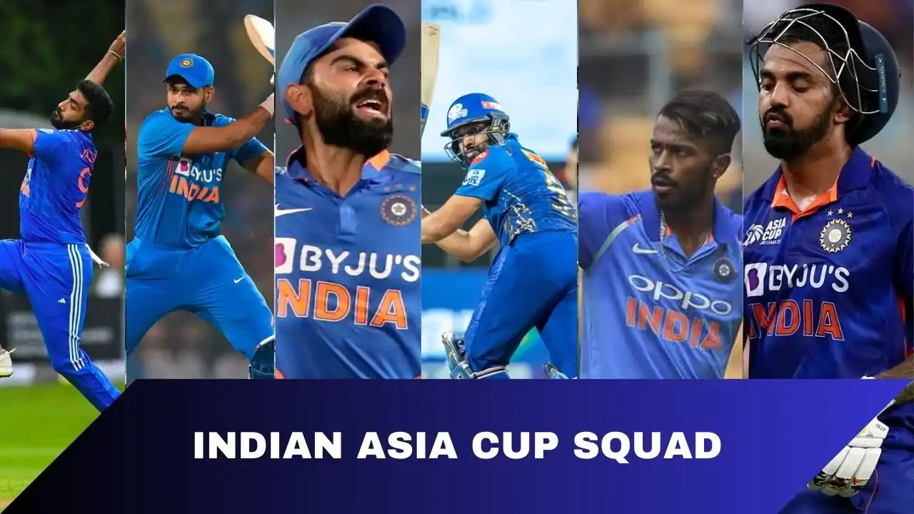 India Asia Cup Team Squad