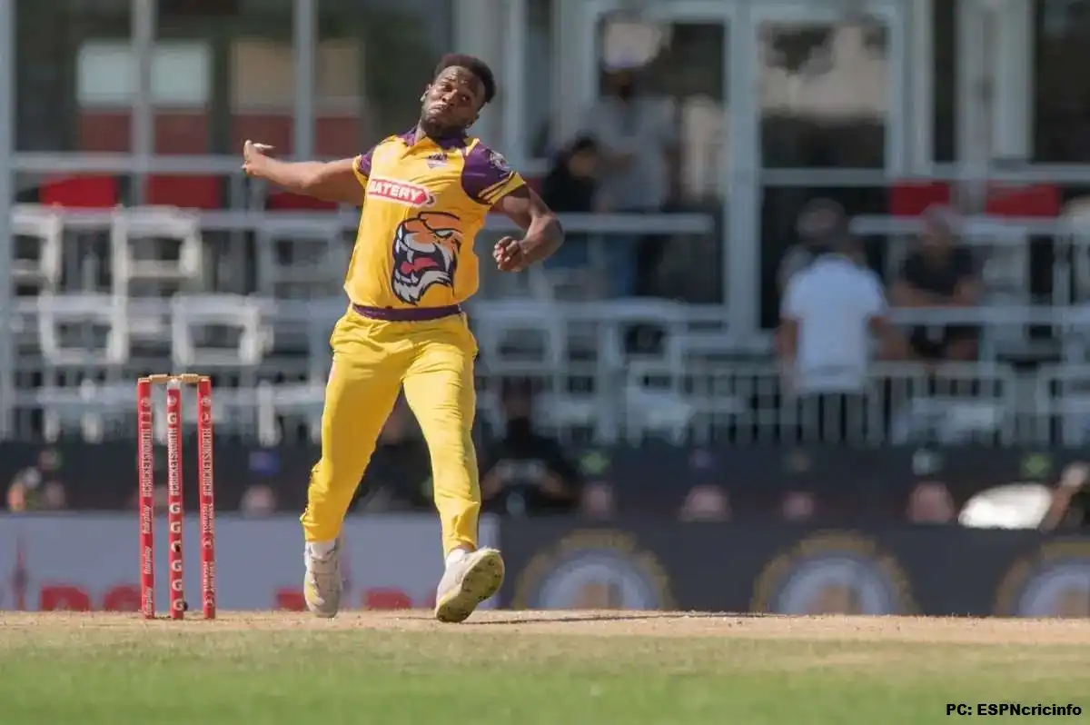 Matthew Forde CPL match 2nd SLK