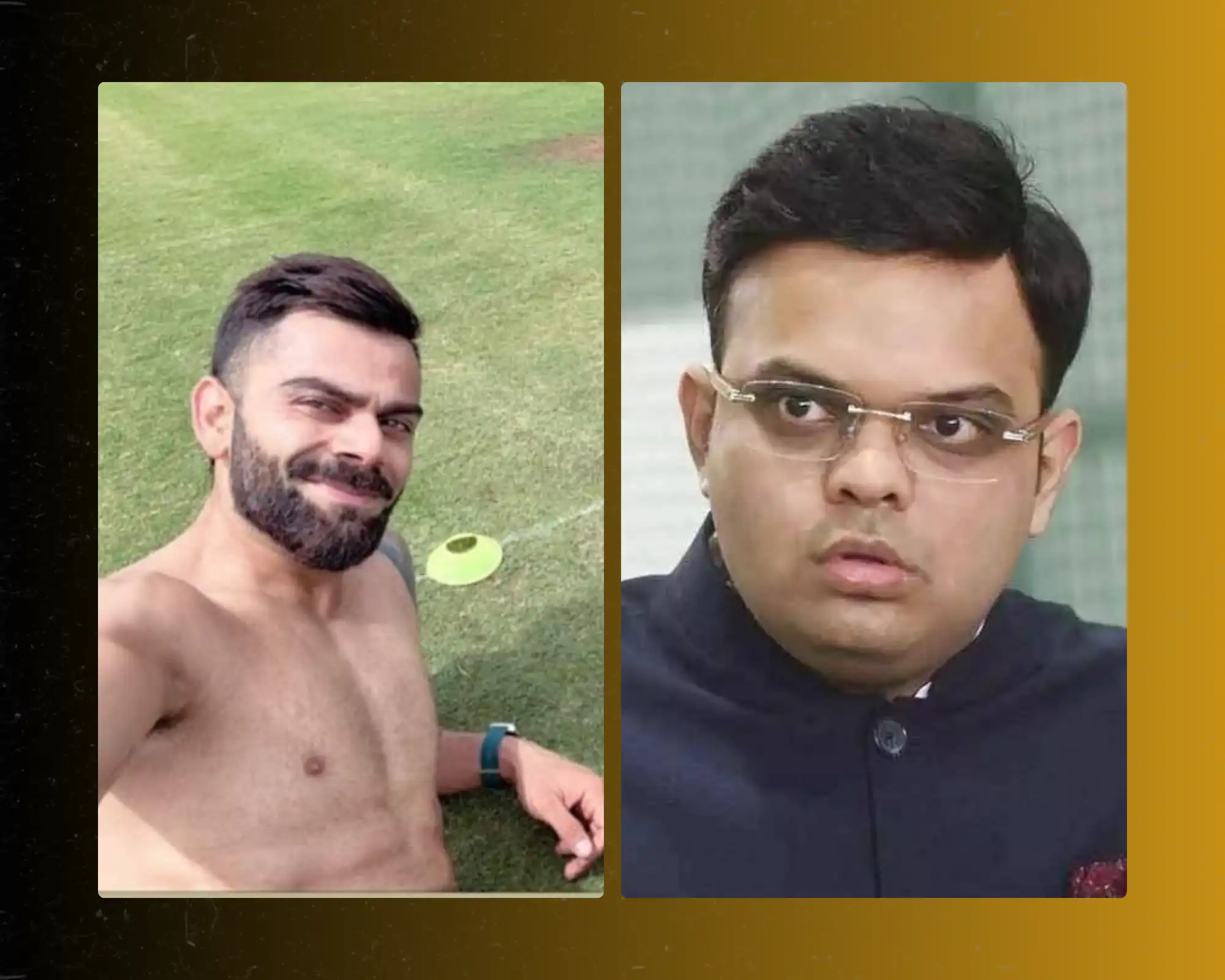 virat kohli and jay shah warning