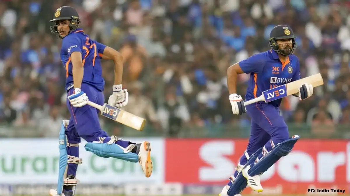 Rohit Sharma and Shubman Gill