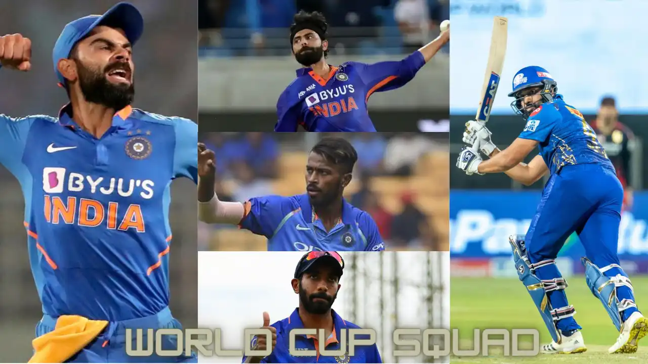 WORLD CUP India squad