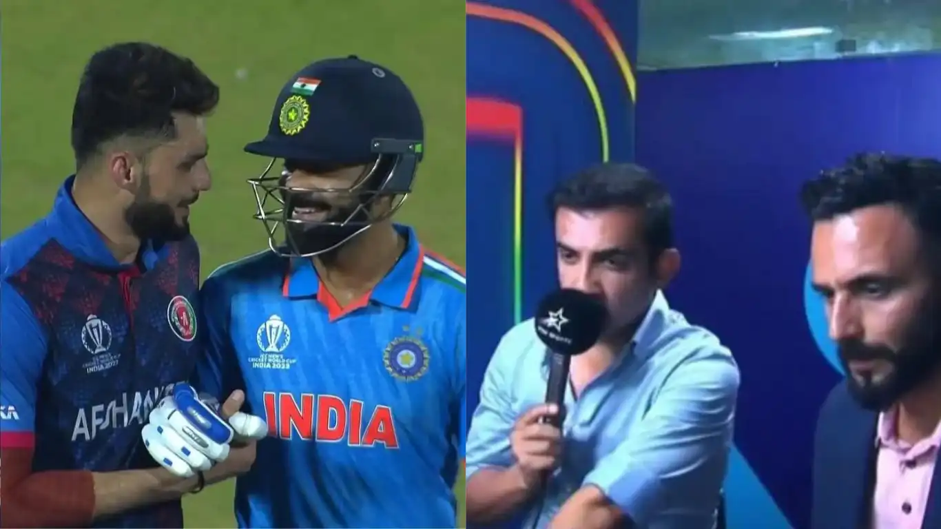 Gambhir on Kohli-Naveen