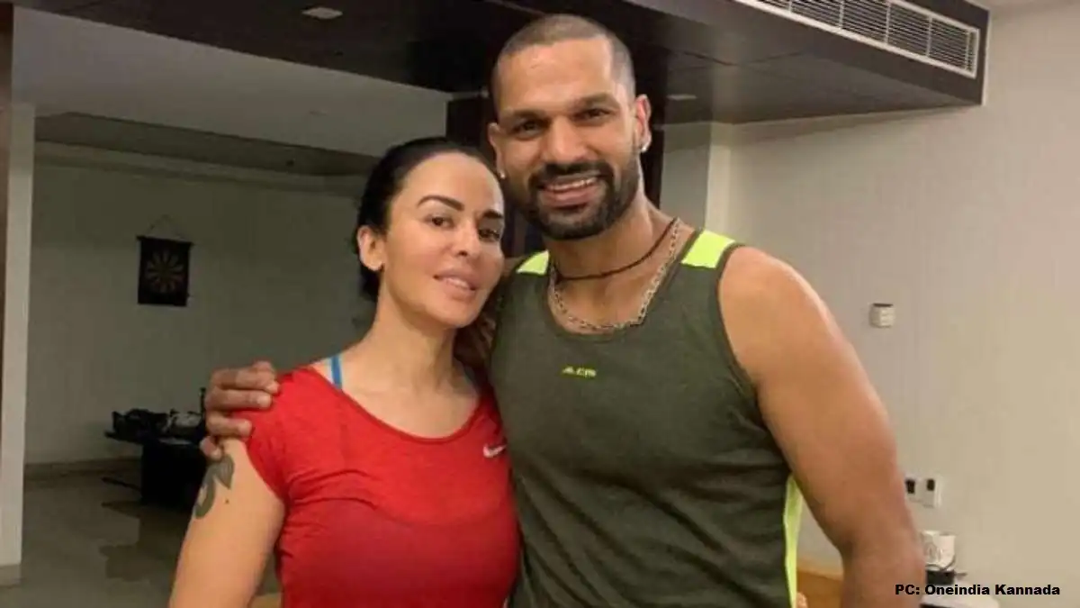Shikhar Dhawan divorce