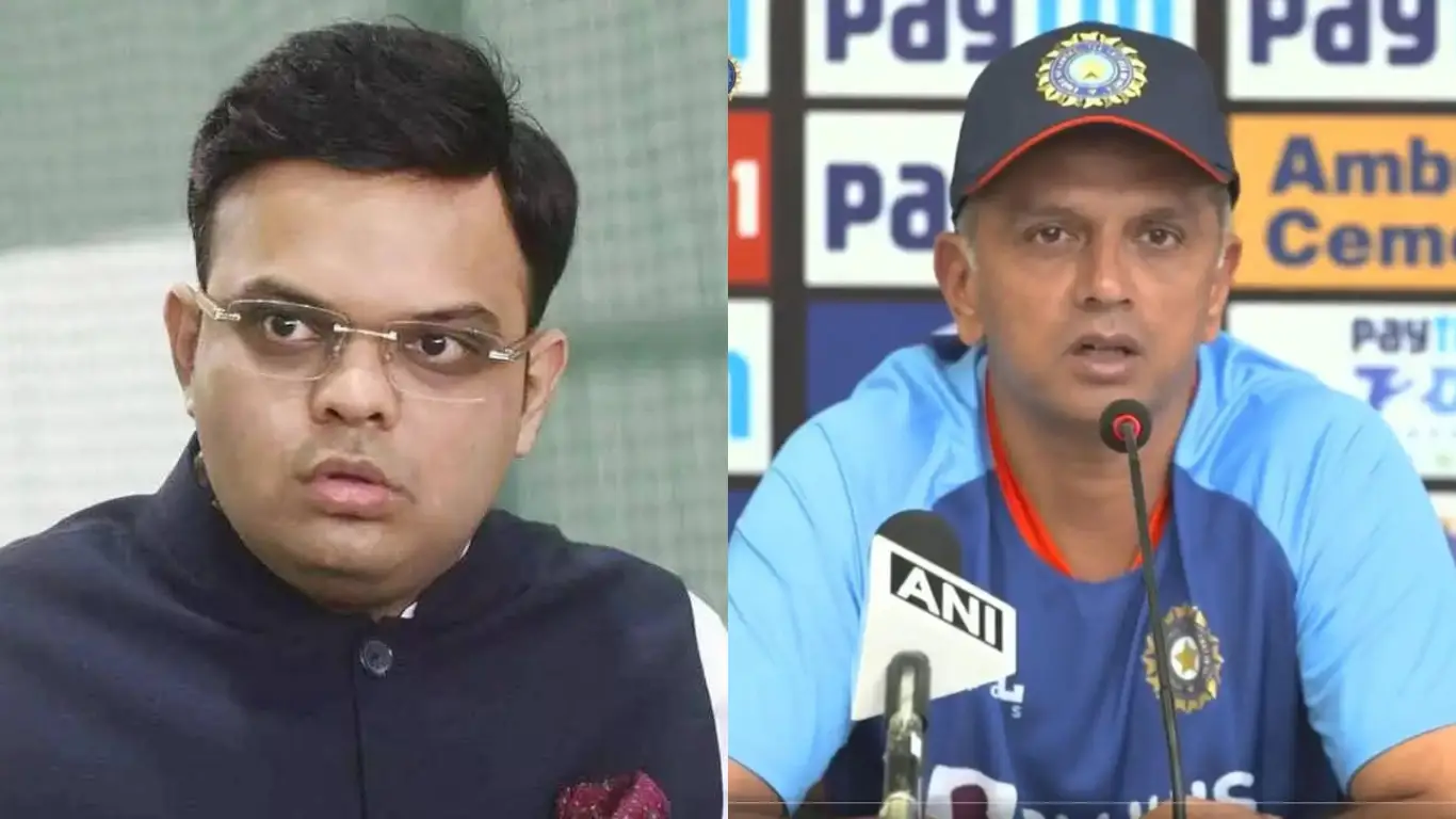BCCI Jay Shah and Dravid