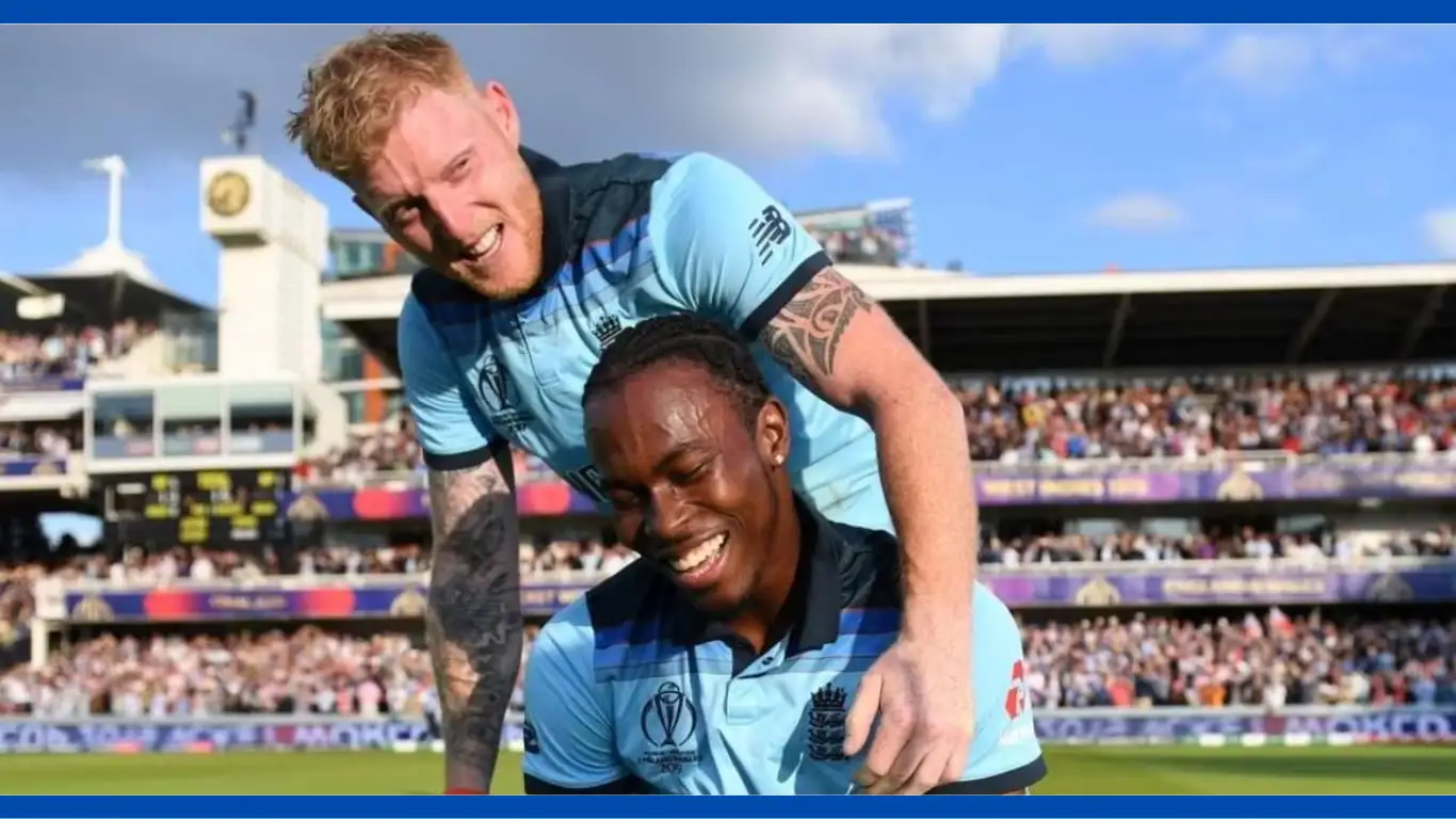 Ben Stokes and Jofra Archer England