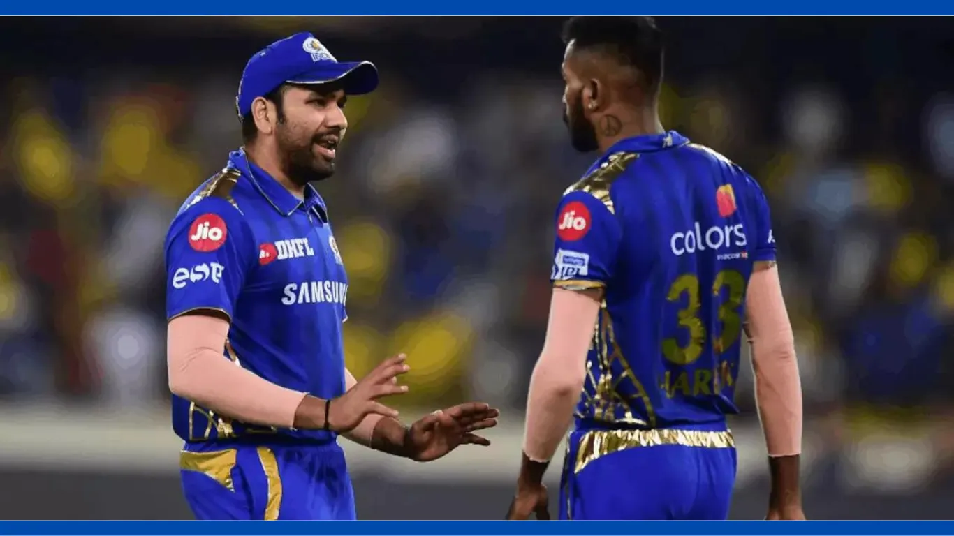 Hardik Pandya MI Captain Rohit Sharma