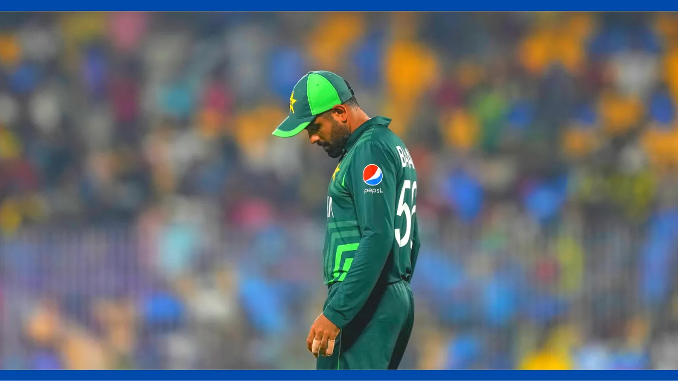 Babar Azam Pakistan sad