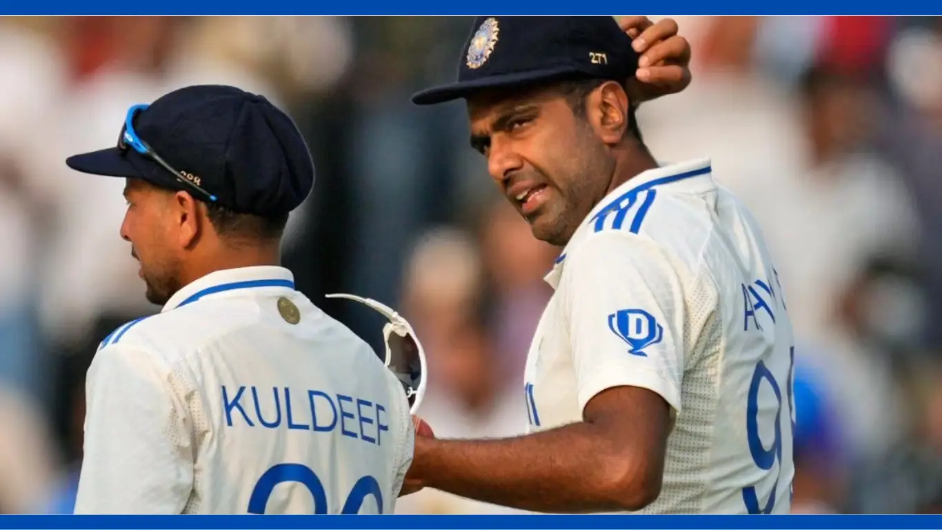 Ashwin Kuldeep on day 3 against England