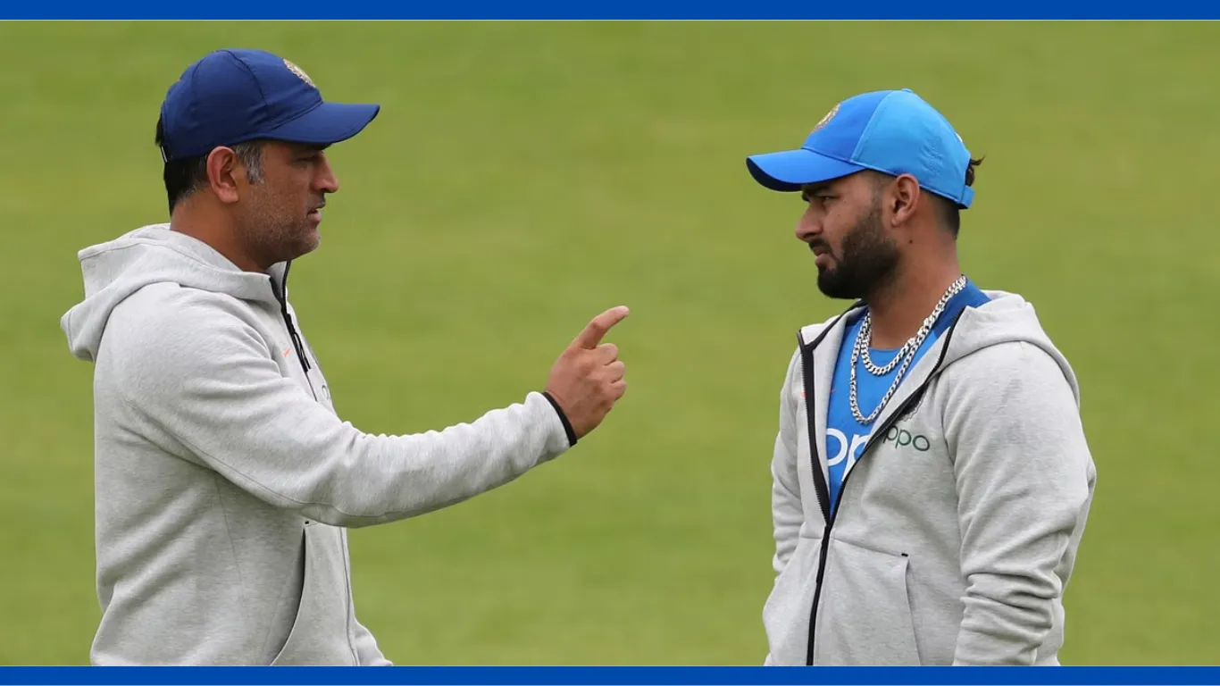 Rishabh Pant and MS Dhoni comparison