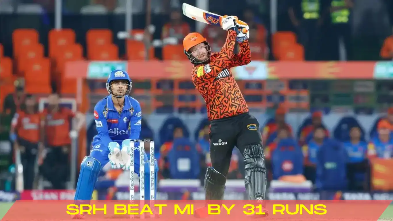 Heinrich Klaasen srh beat mi by 31 runs