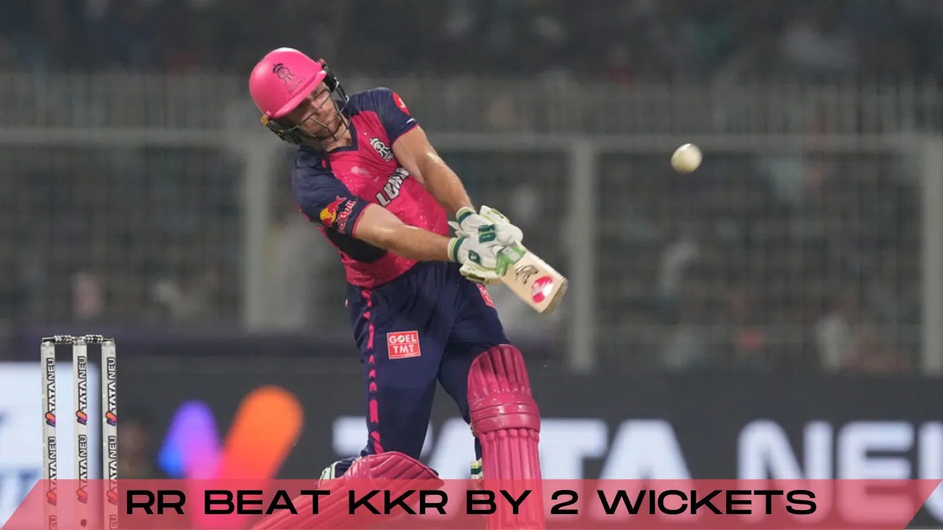 Jos Buttler rr beat kkr by 2 wickets