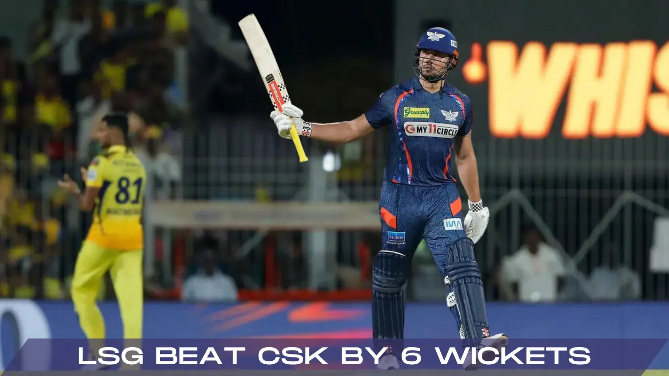 Marcus Stoinis lsg beat csk by 6 wickets
