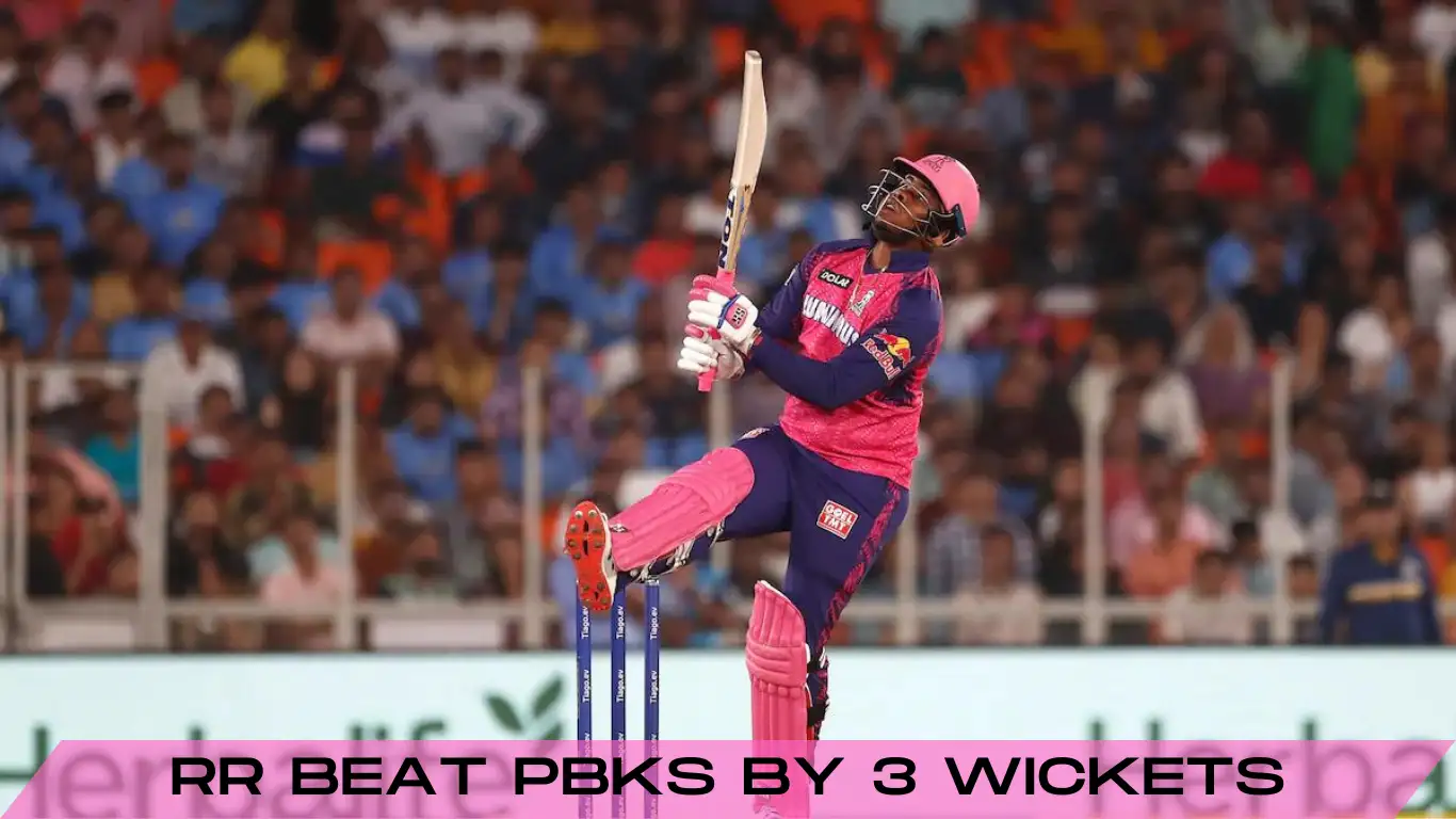 Shimron Hetmyer rr beat pbks by 3 wickets