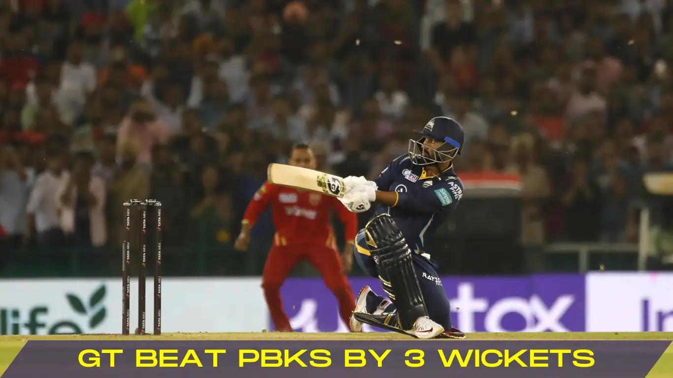 gt beat pbks by 3 wickets