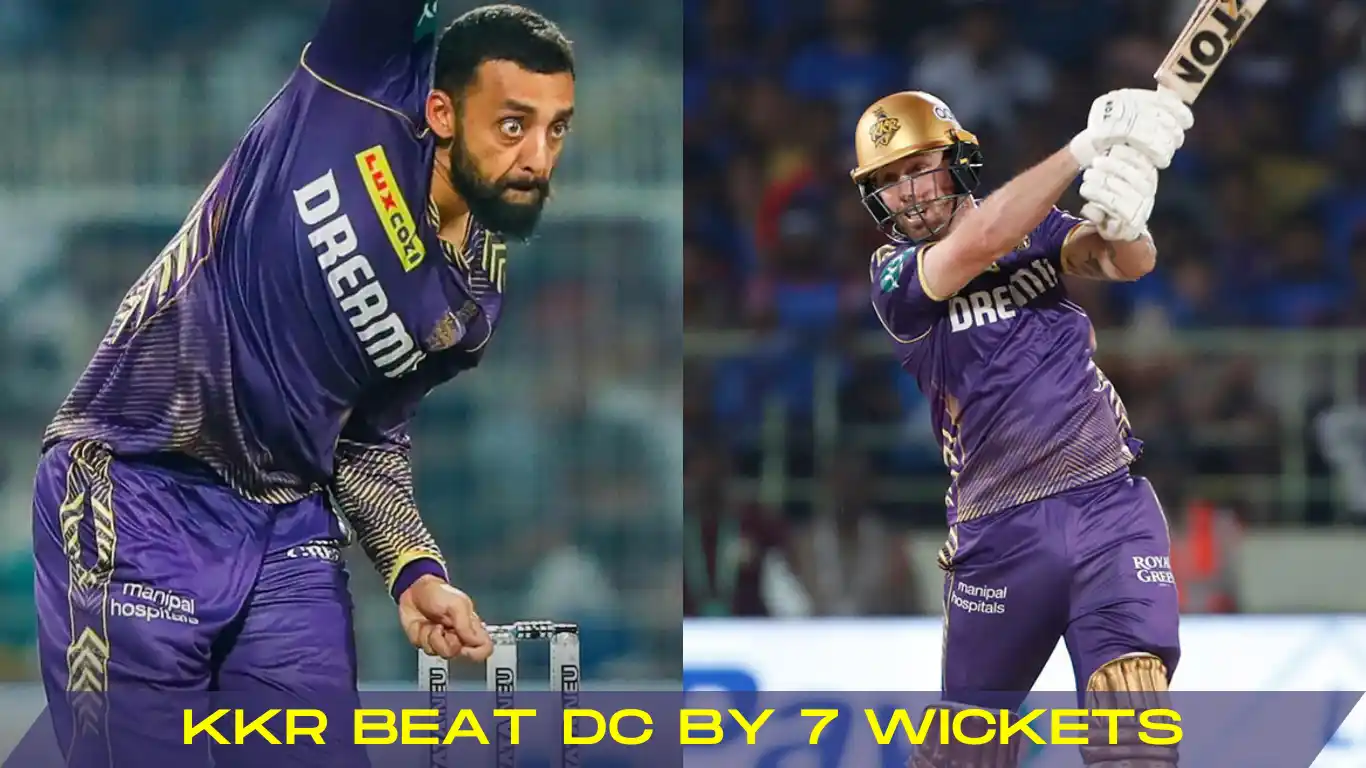 kkr beat dc by 7 wickets