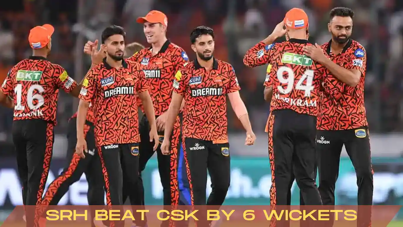 srh beat csk by 6 wickets.