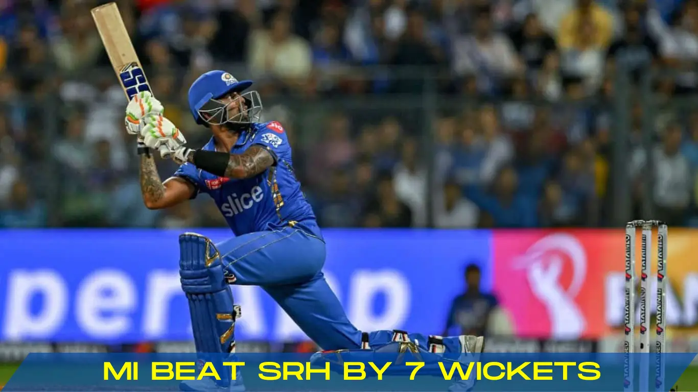Suryakumar Yadav mi beat srh by 7 wickets