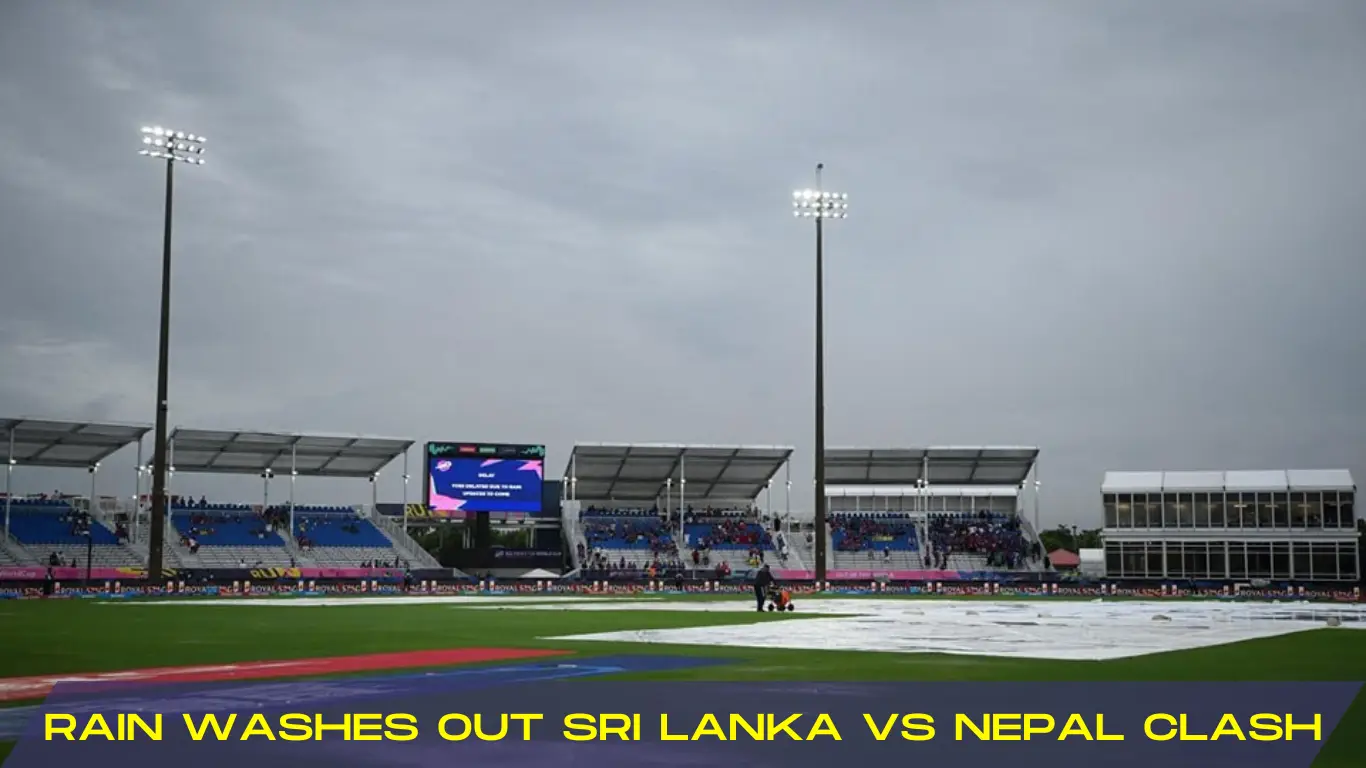 Rain Washes Out Sri Lanka vs Nepal Clash