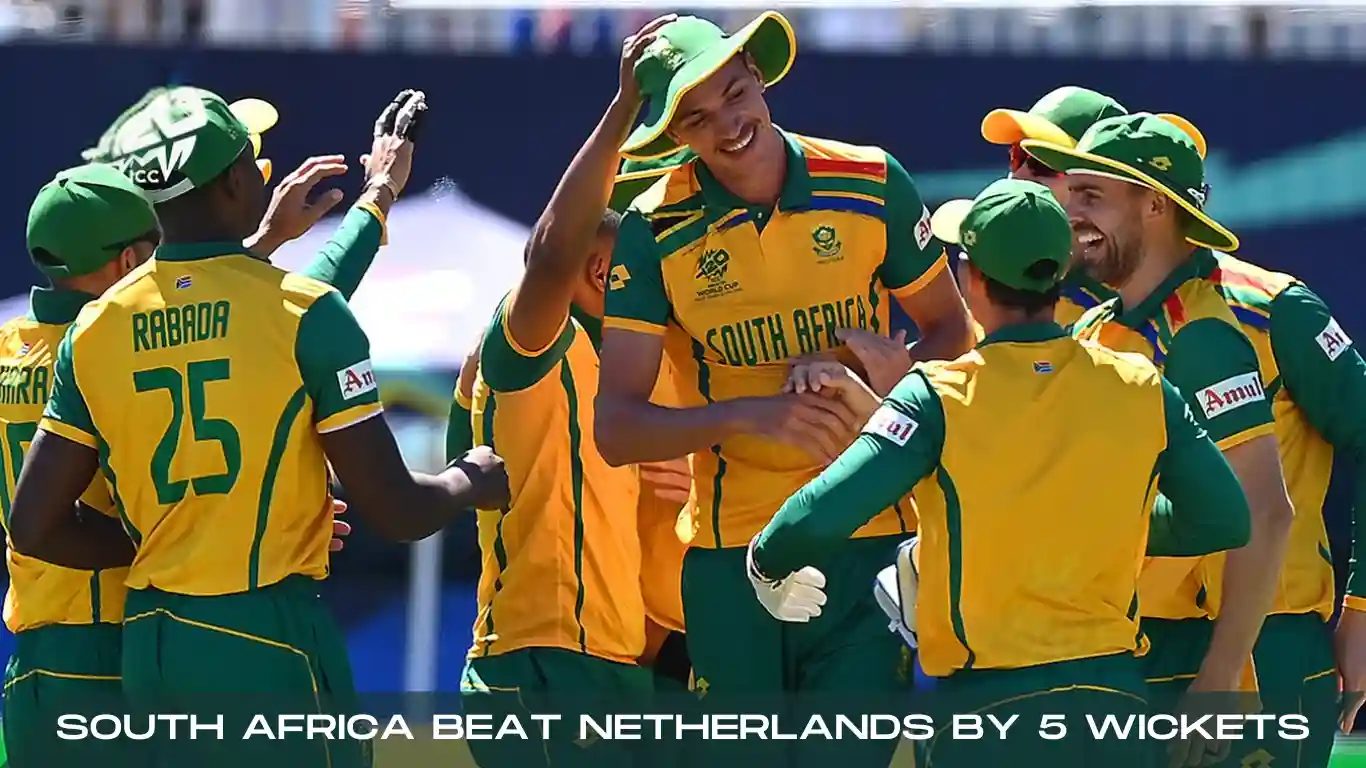 South Africa beat netherlands