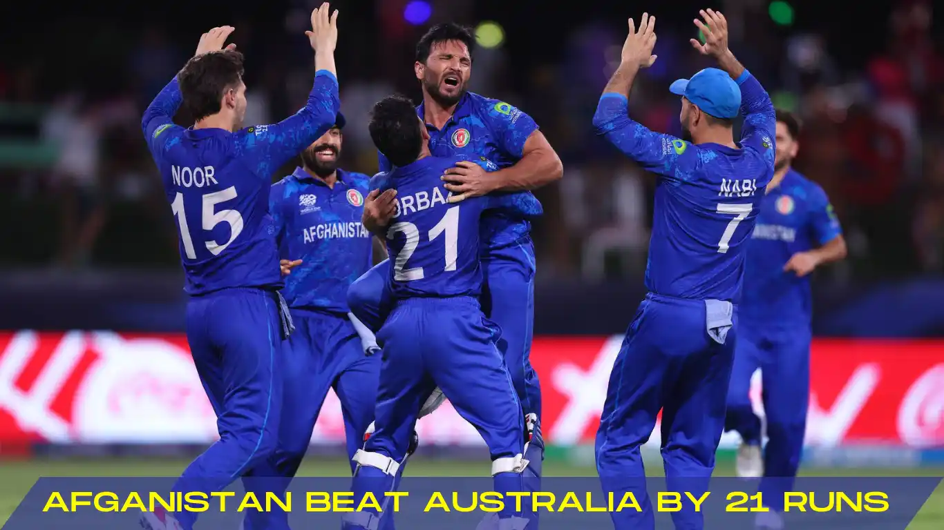 afghanistan beat Australia by