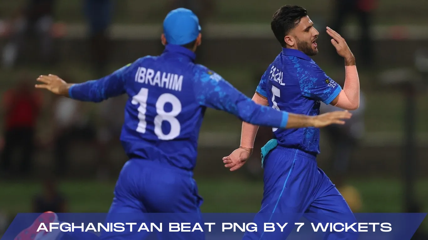 afghanistan beat png by 7 wickets