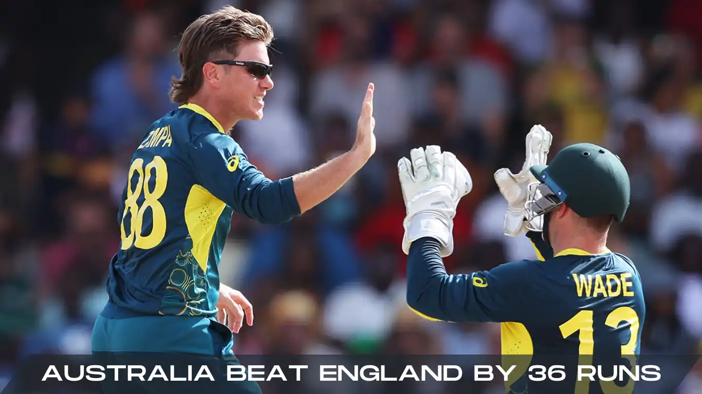 australia beat england by 36 runs