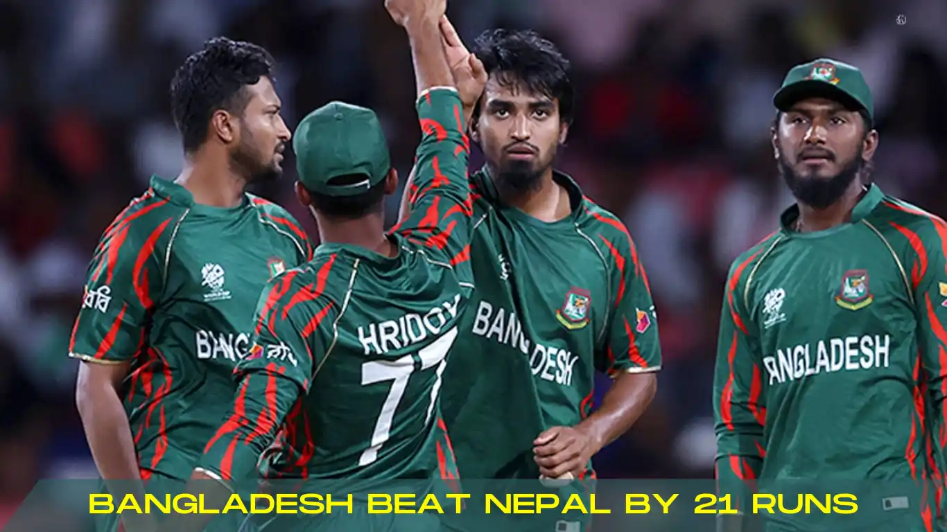 bangladesh beat nepal by 21 runs