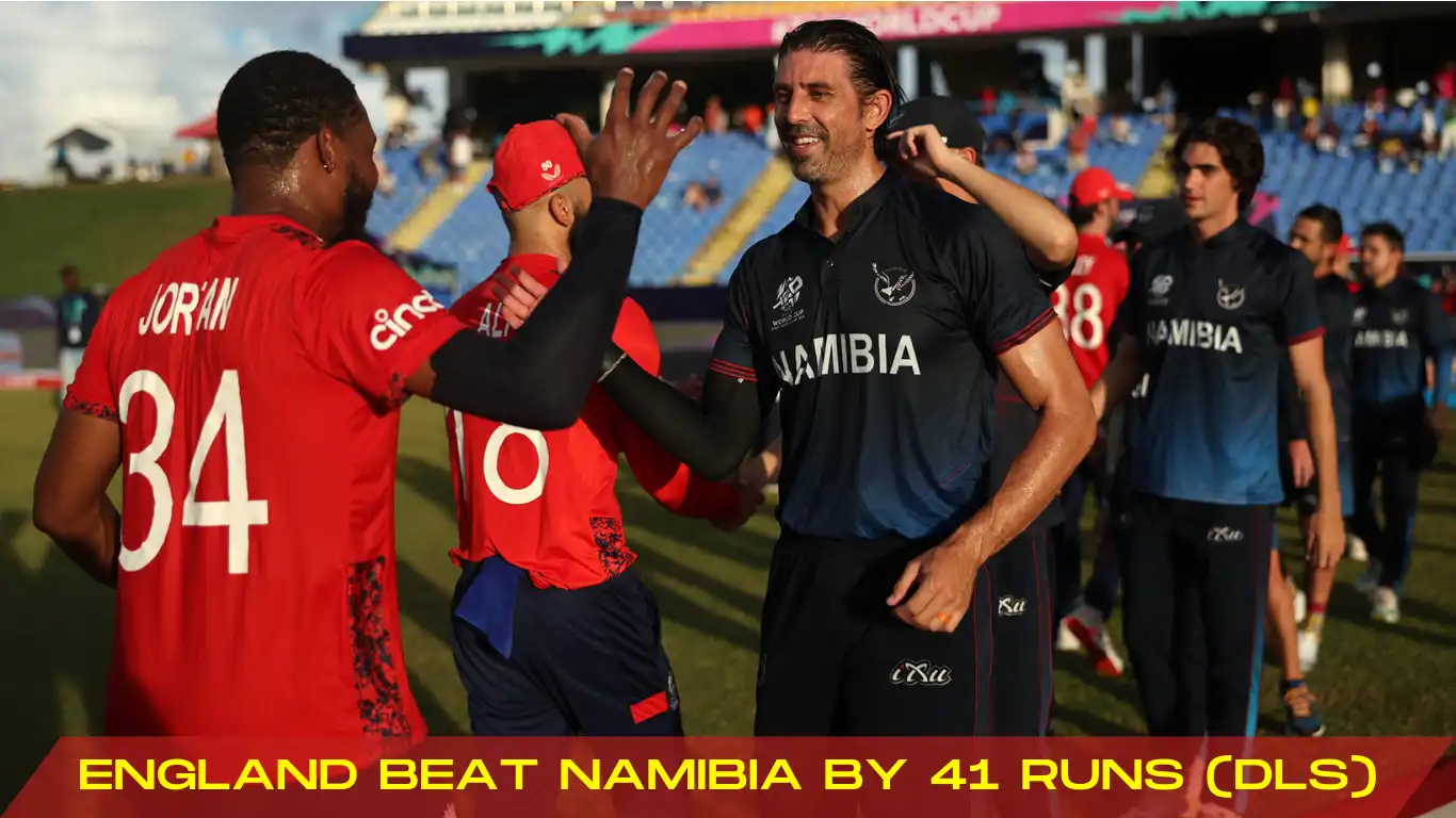england beat namibia by 41 runs (dls)