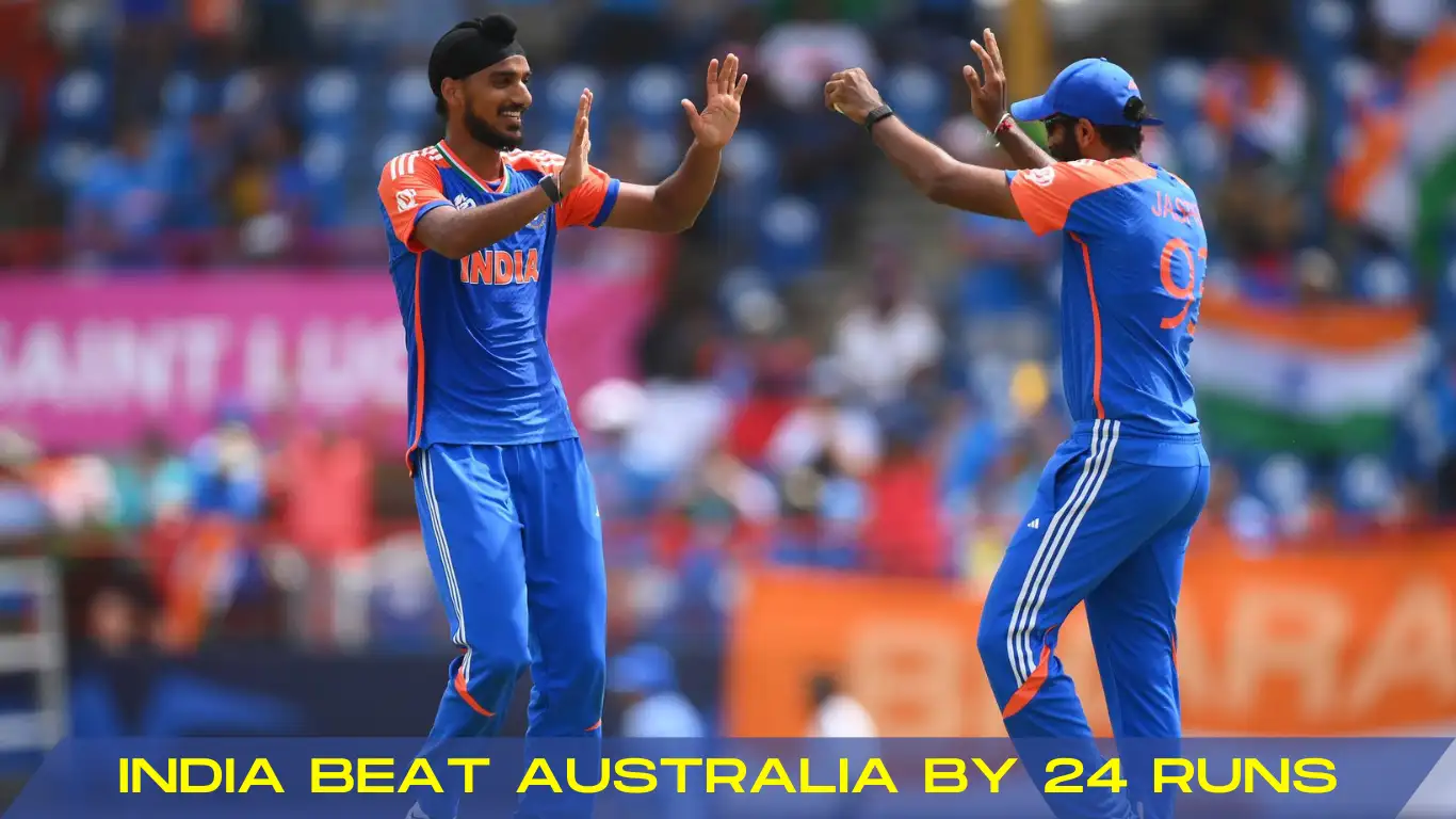 india beat australia by 24 runs