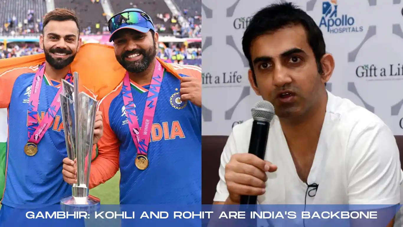 Gambhir Kohli and Rohit Are India's Backbone