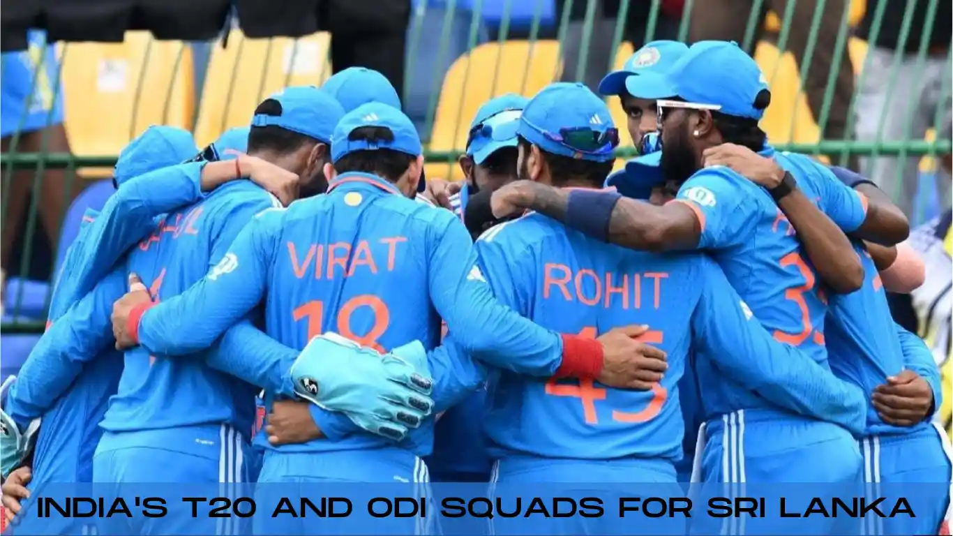 India's T20 and ODI Squads for Sri Lanka