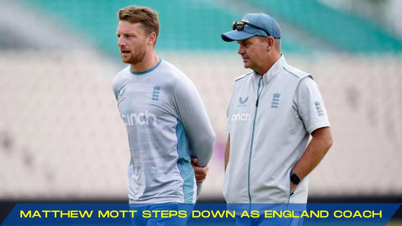 Matthew mott Steps Down as England Coach