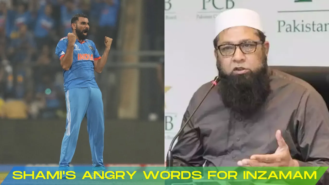 Mohammad Shami's Angry Words for Inzamam