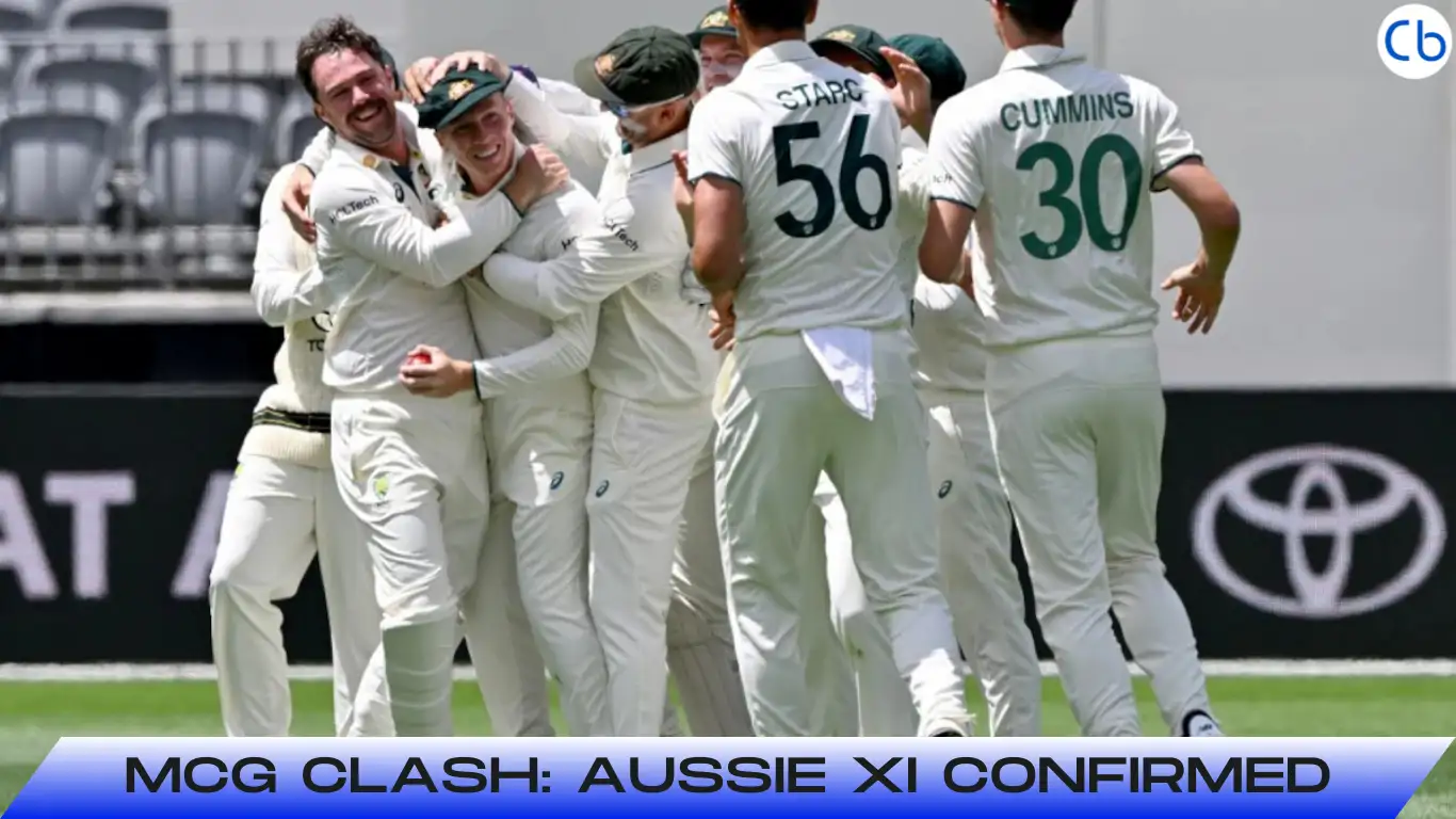 MCG Clash Australia XI Confirmed
