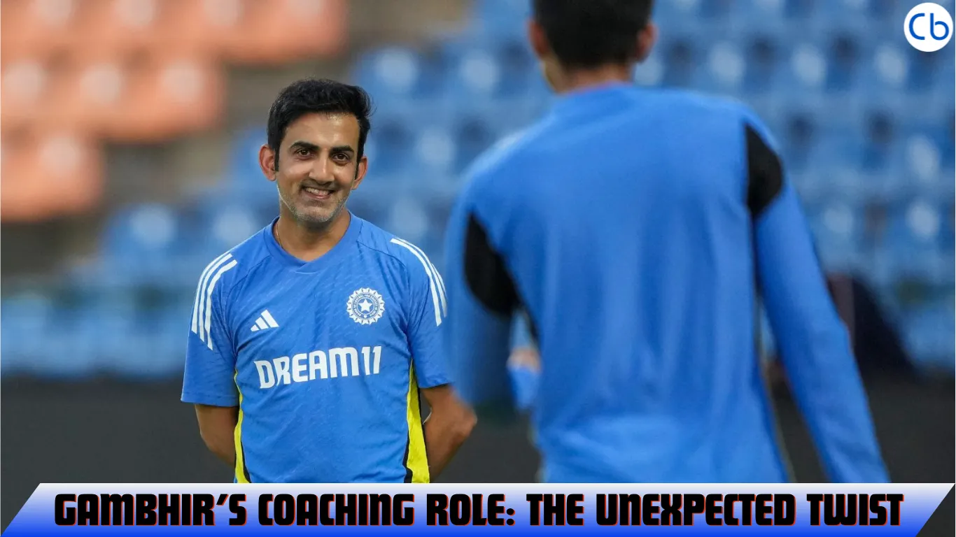 Gambhir’s Coaching Role The Unexpected Twist