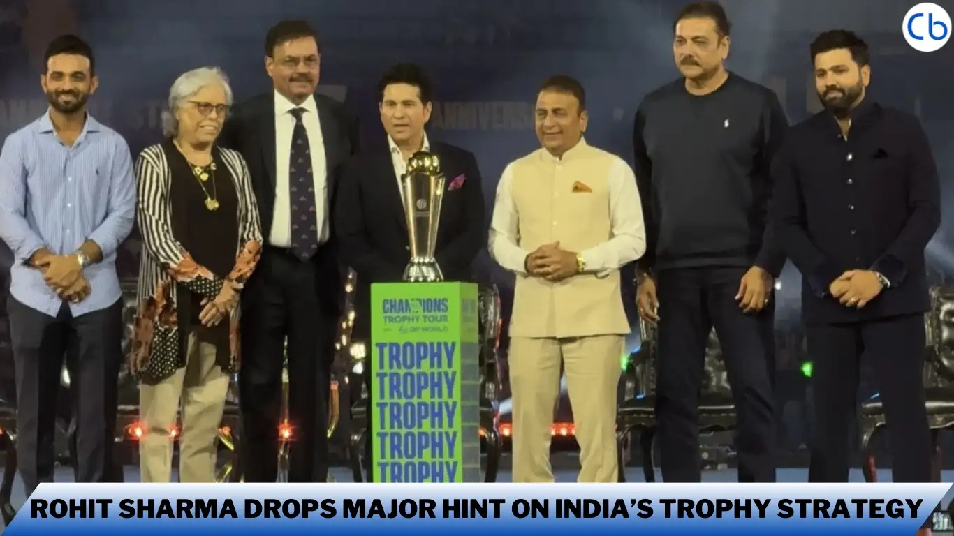 Rohit sharma Drops Major Hint on India’s Trophy Strategy