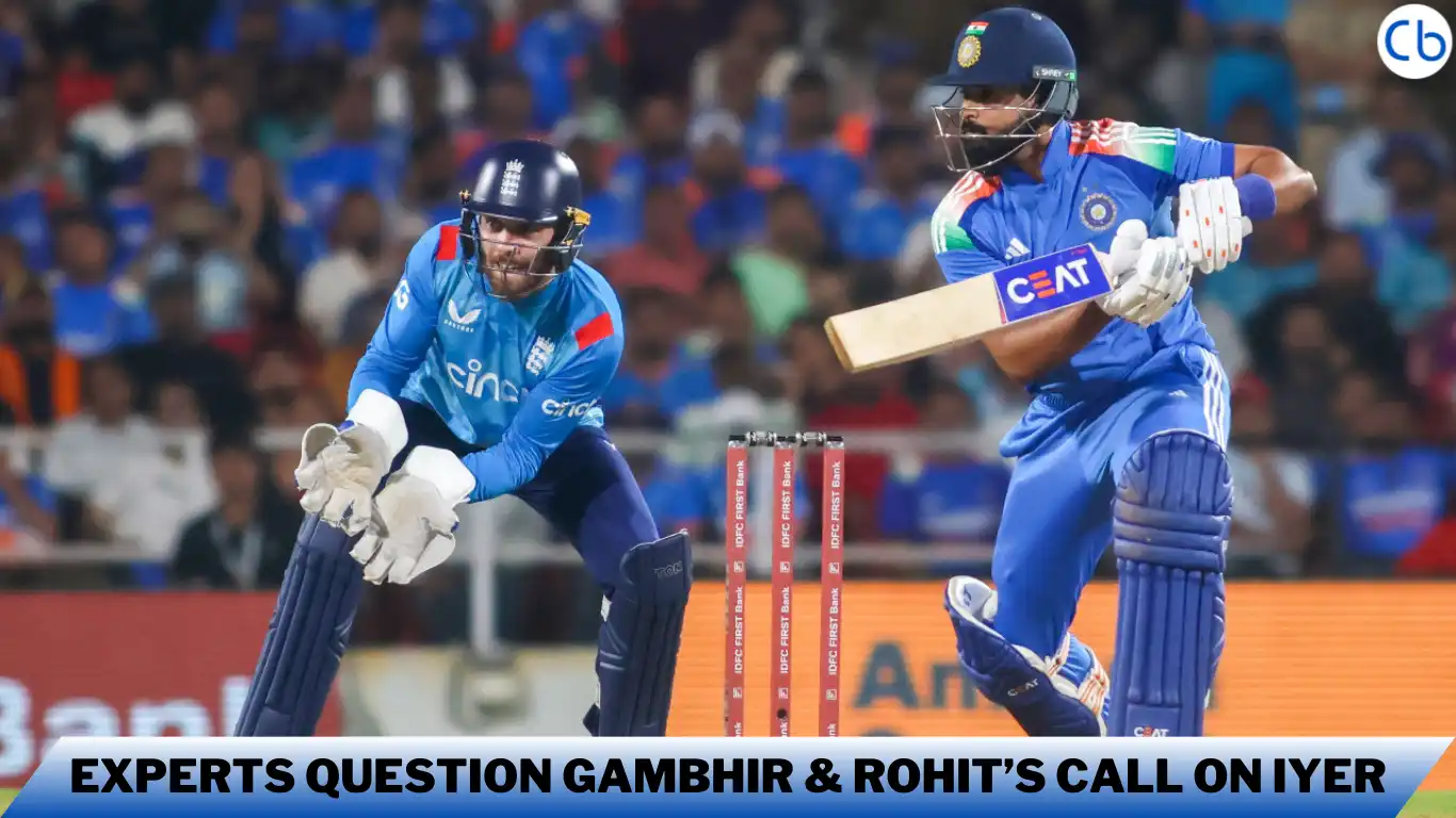 Experts Question Gambhir & Rohit’s Call on Shreyas Iyer