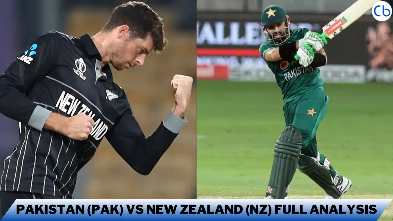 Pakistan (PAK) vs New Zealand (NZ) full Analysis
