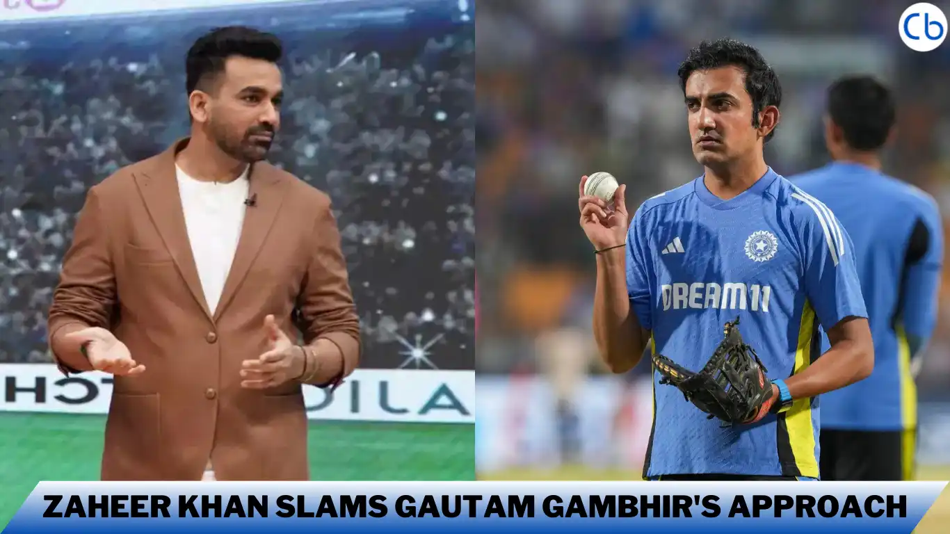 Zaheer Khan Slams Gautam Gambhir's Approach